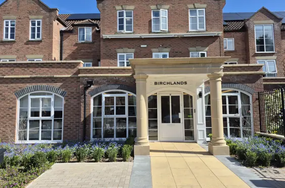 Birchlands Care Home - An outside view of the home