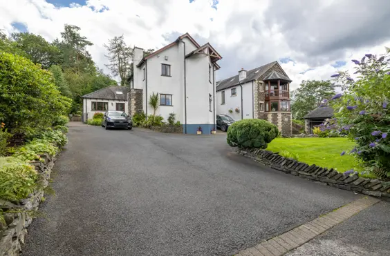 Twin Oaks - An outside view of the home