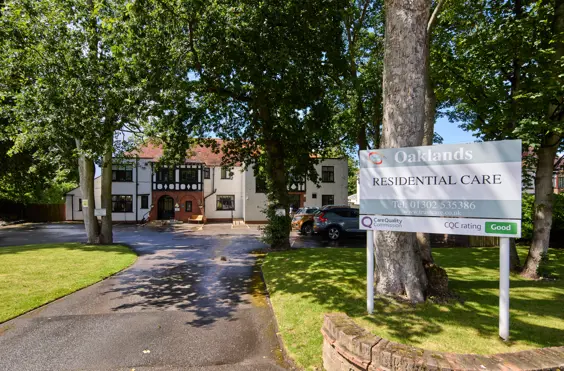 Oaklands Care Home - An outside view of the home