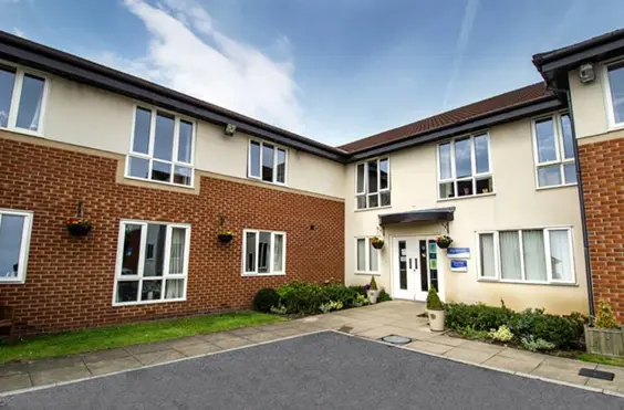 Pavilion Court - An outside view of the home