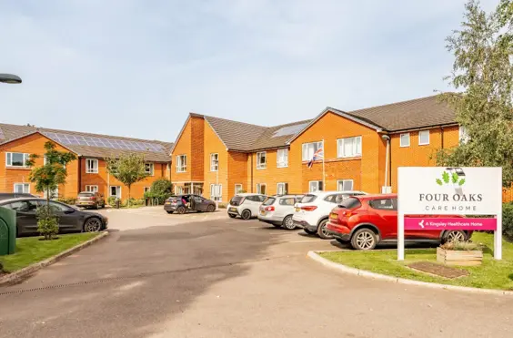 Four Oaks Care Home - An outside view of the home