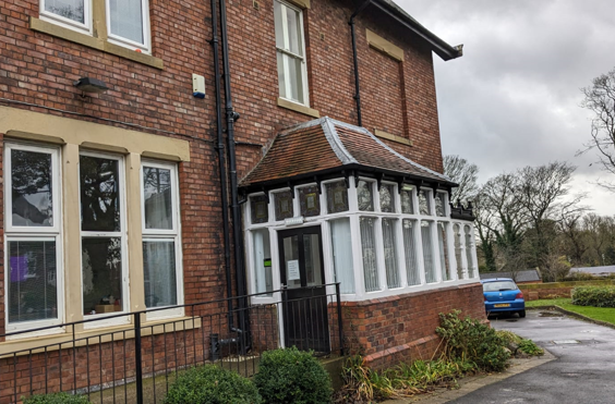 Park Lodge - An outside view of the home