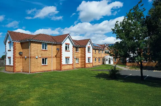 Hillside Care Home - An outside view of the home