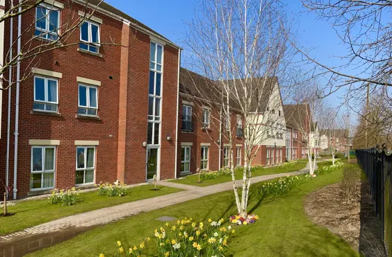The Lodge - Dementia Care with Nursing - An outside view of the home