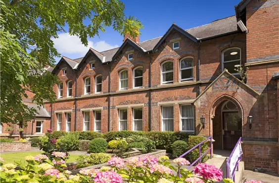Halcyon Court Care Home - An outside view of the home