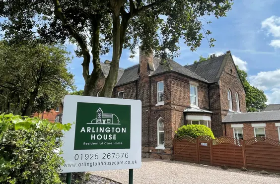 Arlington House Residential Care Home - An outside view of the home