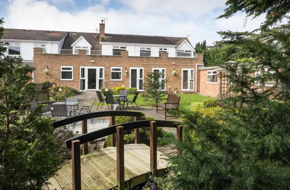 Priory Care Residential Home - An outside view of the home