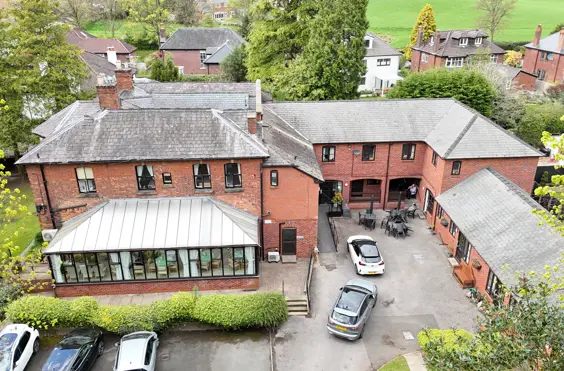 Ashfields Care Home - An outside view of the home