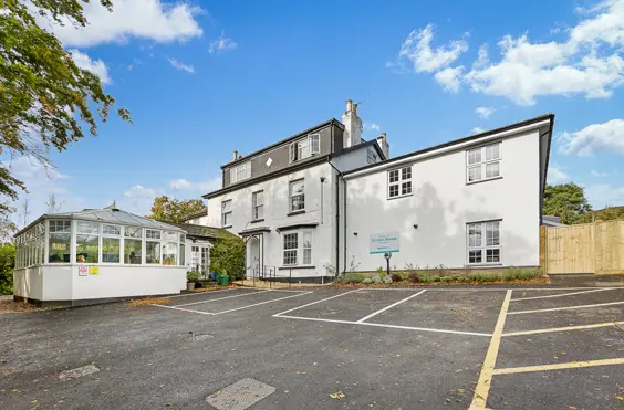 Malden House - An outside view of the home