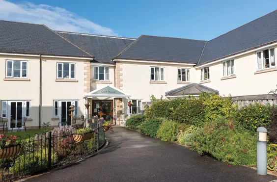 Croft House - An outside view of the home