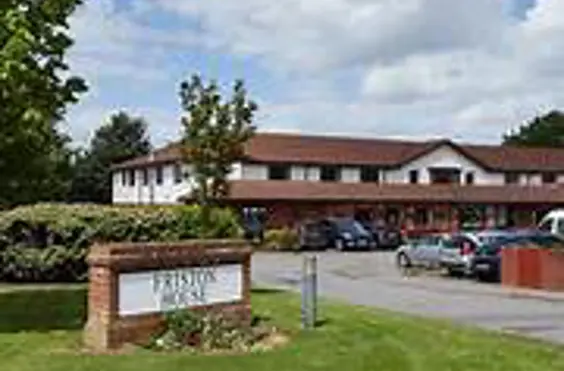 Friston House - An outside view of the home