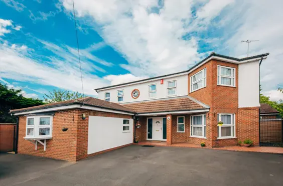 Reach Upton Court Road - An outside view of the home