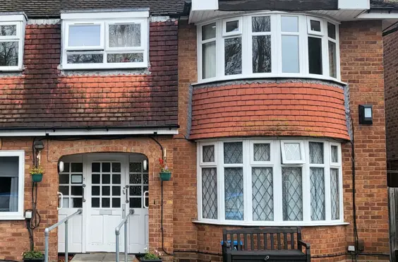 Evergreen - An outside view of the home