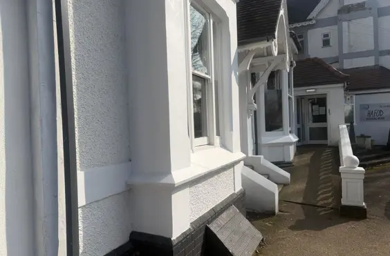 Hafod Nursing Home - An outside view of the home