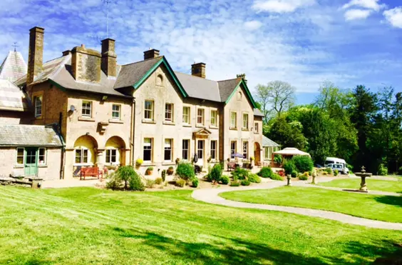 Winscombe Hall - An outside view of the home