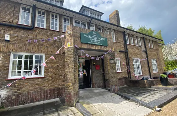 Valentine House - An outside view of the home