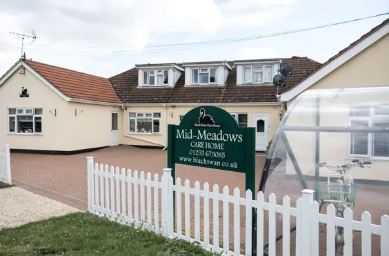 Mid Meadows - An outside view of the home