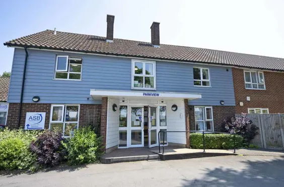 Parkview - An outside view of the home