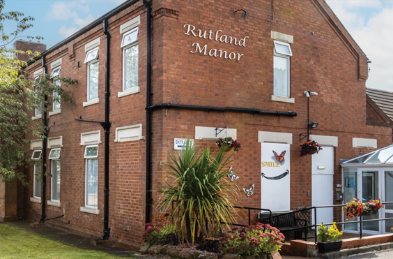 Rutland Manor Nursing Home - An outside view of the home