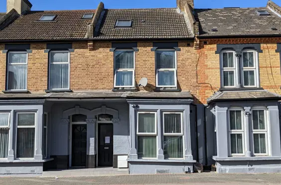 Leyton House - An outside view of the home