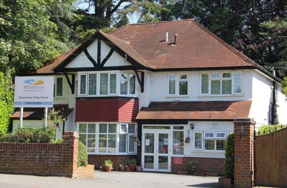 Mountview - An outside view of the home