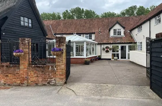 Allonsfield House - An outside view of the home