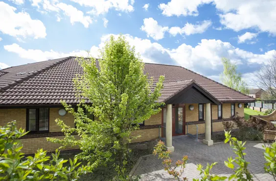 Skelton Court - An outside view of the home