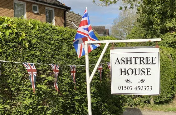 Ashtree House - An outside view of the home