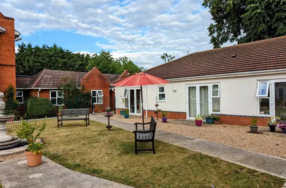 Bramhall - An outside view of the home