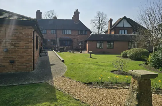 Linford Grange - An outside view of the home