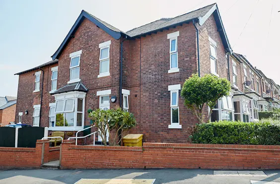 Corner House Residential Care Home - An outside view of the home