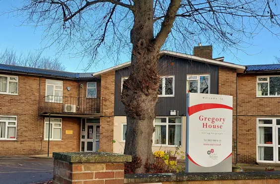 OSJCT Gregory House - An outside view of the home