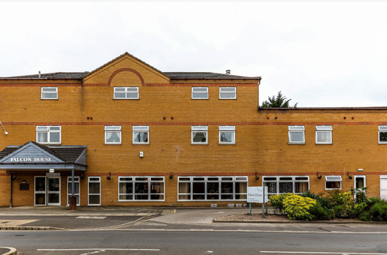 Falcon House Care Home - An outside view of the home