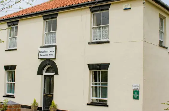 Broadland House Residential Care Home - An outside view of the home