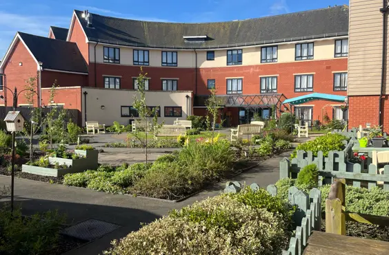 Cavell Court - An outside view of the home