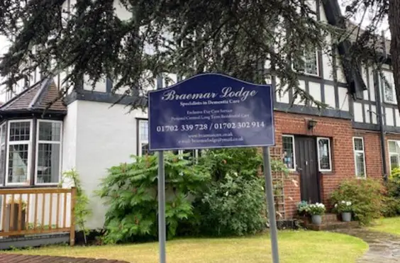 Braemar Lodge Residential Care Home - An outside view of the home