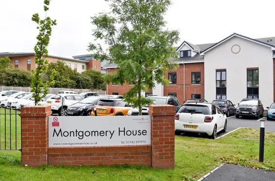 Montgomery House - An outside view of the home