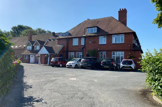 Old Vicarage Nursing Home - An outside view of the home