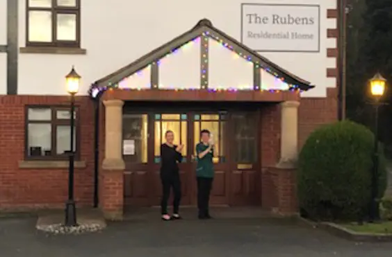 The Rubens - An outside view of the home