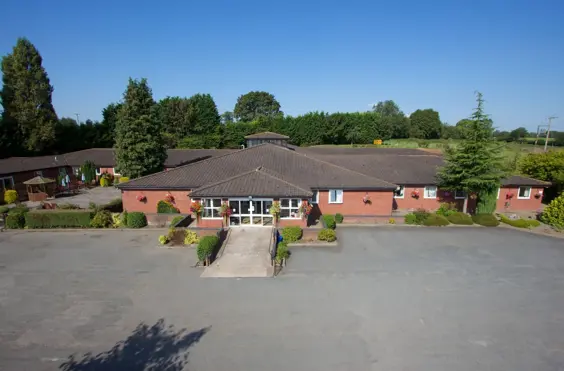 Hatton Court Care Home - An outside view of the home
