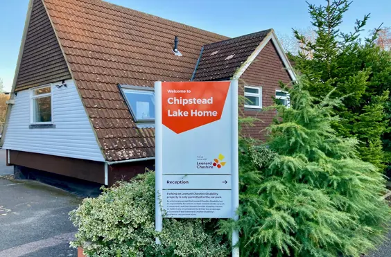 Chipstead Lake - Care Home Physical Disabilities - An outside view of the home