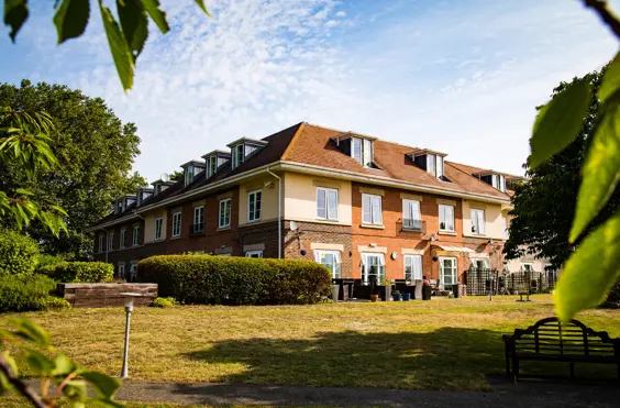 Hampton Care Home - An outside view of the home