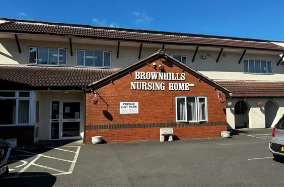 Brownhills Nursing Home - An outside view of the home