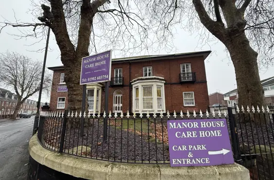 Manor House Residential Home - An outside view of the home