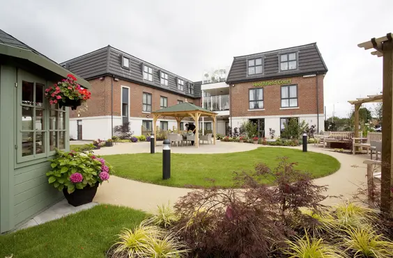 Heathfield Court Care Home - Photo of the garden where applicable