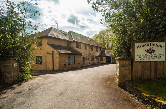 Brookholme Care Home - An outside view of the home