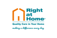 Right at Home North Somerset - A company logo