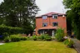 An outside view of the home