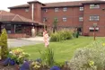 An outside view of the home
