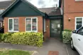 An outside view of the home